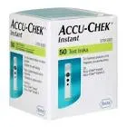 ACCU CHEK INSTANT BLOOD GLUCOSE TEST STRIPS 50 PCS