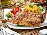 نص فرخة مشوية
