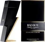 CAROLINA HERRERA BAD BOY EAU DE TOILETTE PERFUME EAU DE  FOR MEN 100 ML 