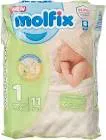 MOLFIX 1 NEW BORN 2-5 KG 11PCS