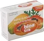BIO SILK GLYCERIN WHITENING SOAP WITH PAPAYA 100 GM