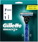 GILLETTE MACH3 SHAVER 7 MOSS + GIFT HAND +