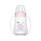 WEE BABY PLASTIC CUP WITH SILICONE SPOUT WITH HAND +6M 250 ML (169)