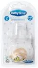 Baby Time ORTHODONTICAL OPAQUE SMOOTH WITH SILICONE PROTECTIVE COVER 6-18 M (BT138)