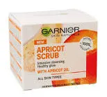 GARNIER APRICOT SCRUB INTENSIVE CLEANSING WITH APRICOT OIL ALL SKIN TYPES 50 ML