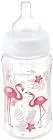 CANPOL ANTI COLIC PLASTIC BOTTLE WIDE NECK +12M PINK 240 ML (35217)