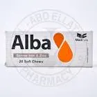 Alba Iron and Zinc 20 Chewable Tablets