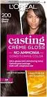 LOREAL CASTING COLOR DEEP BLACK 200