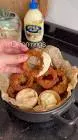 Onion Rings with Sauce