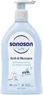 SANOSAN BABY BATH & SHAMPOO 500 ML