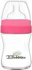 BUBBLES CLASSIC WIDE NECK BOTTLE +1M PINK 100 ML