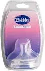 BUBBLES NATURAL SILICONE TEAT +3M 1 PCS