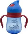 TRUE GOLD PLASTIC SPORTS CUP WITH STRAW WITH HAND +12M 210 ML (19300)