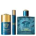 VERSACE EROS PERFUME SET ( DEODORANT STICK 75ML + TRAVEL SPRAY 10ML + NATURAL SPRAY 100ML ) FOR MEN
