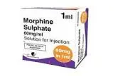 Morphine sulfate 20mg/ml ampoule