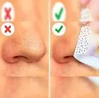 STICK NOSE TO REMOVE BLACKHEADS ORANGE 3 PIC