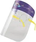 PROTECTOR FACIAL PARA NIÑOS LA FORMA DE GLA 2 PARTES