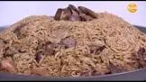 Liver and rice mixture