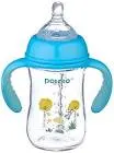 POTATO GLASS BOTTLE WIDE NECK FROM 0-3M WITH HAND 180 ML