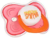 SAFARI SILICONE PACIFIER CIRCULAR WITH COVER +6M (AS125)
