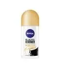 NIVEA ROLL ON BLACK & WHITE GOLD FOR WOMEN 50 ML