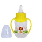 SAFARI PLASTIC BOTTLE NARROW NECK +0M 150 ML WITH HAND (AS404)
