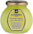 J.CASANOVA CREAM HAIR FOOD NATURAL 150 GM YELLOW