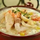شوربة سي فود بالكريمة