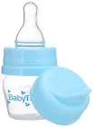 "BEAD TIME 2 IN 1 GLASS (BOTTLE & CUP) NARROW NECK FROM 0-6M BLUE 30 ML"