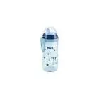 NUK FIRST CHOICE KIDDY CUP WITH PLASTIC SPOUT +12M BLUE PENGUIN 300 ML (255411)