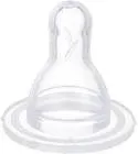 BABY TIME SILICONE TEAT WITH NARROW NECK ( SLOW FLOW ) FROM +0-6M 1 PCS (BT096)