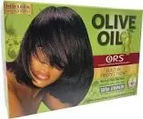 ORS OLIVE OIL BUILT IN PROTECTION HAIR RELAXER FOR COARSE RESISTANT HAIR EXTRA STRENGTH 9 PCS