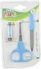 LAFRUTTA BABY MANICURE SET WITH COVER +0M (22656)