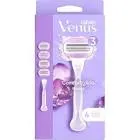 GILLETTE VENUS COMFORTGLIDE BREEZE 3 BLADES 4 MOSS + HAND