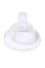 BABY TIME SILICONE WIDE NECK NIPPLE FROM +6-18M 1 PCS (BT103)
