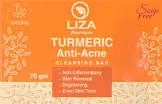 LIZA TURMERIC SOAP ANTI ACNE 70 GM