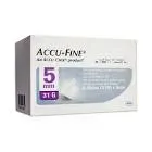 ACCU-FINE Insulin Pen Needle 5 mm 100 pcs