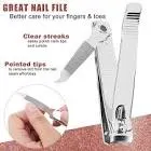 BIG CLIPPER + NAIL FILE 