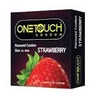 ONE TOUCH CONDOM STRAWBERRY 3 PCS