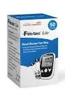 FINE TEST LITE BLOOD GLUCOSE TEST STRIPS 50 PCS