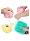 SILICONE MASSAGE BATH BRUSH + TANK