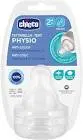 CHICCO PERFECT 5 SILICONE TEAT NARROW NECK ( MEDIUM FLOW ) +2M 2 PCS (24770)