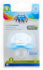 CANPOL BABIES SILICONE PACIFIER SYMMETRICAL WITH COVER FROM 6-18M COLORS 1 PCS (23/269)