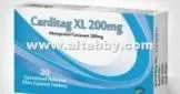 كارديتاج اكس ال 200 مجم اس ار 20 قرص