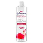 JOHNSON MICELLAR CLEANSING WATER FOR NORMAL SKIN WITH ROSE WATER 400 ML