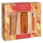GUESS BY MARCIANO SET FOR WOMEN (EAU DE PARFUM 100ML + TRAVEL SPRAY 15ML+ BODY LOTION 200ML) IMP
