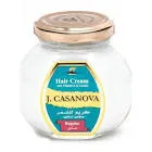 J.CASANOVA HAIR CREAM WITH VITAMIN E&LANOLIN REGULAR 150 GM WHITE