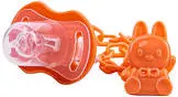 LAFRUTTA CHAIN PACIFIER ANIMALS DRAW (22623)