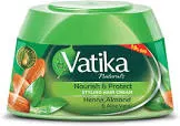 VATIKA STYLING HAIR CREAM WITH HENNA & ALMOND & ALOE VERA 125 ML