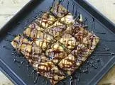 Chocolate and banana pie
